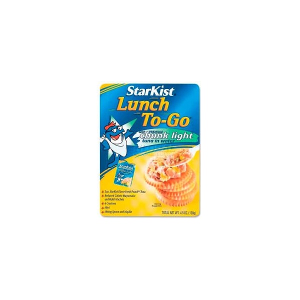 Marjack StarKist Lunch To-Go Tuna Kit, Chunk Light, 4.5 oz, 12/Carton SKIDEL495430 - main